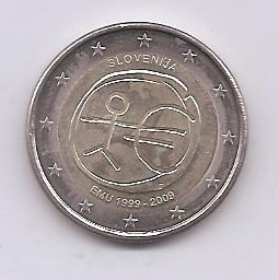 ESLOVENIA DEL AÑO 2009 DE 2 EUROS CONMEMORATIVAS